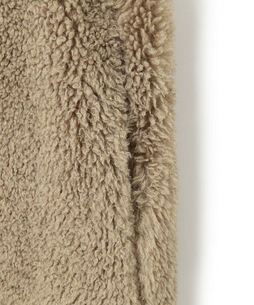 L size ONWARD(大きいサイズ) / エルサイズオンワード その他アウター | ECOPEL カーリーファーコンビ ジレ | 詳細18