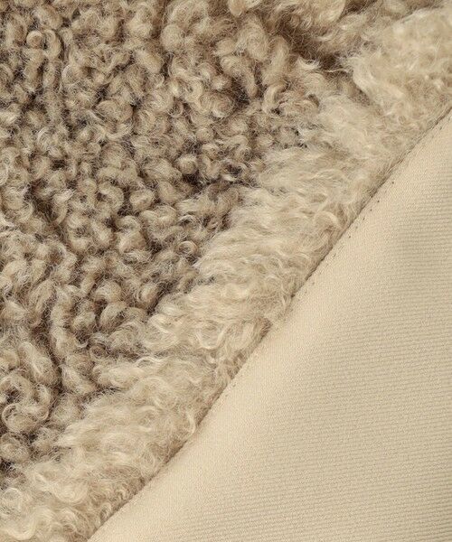 L size ONWARD(大きいサイズ) / エルサイズオンワード その他アウター | ECOPEL カーリーファーコンビ ジレ | 詳細21