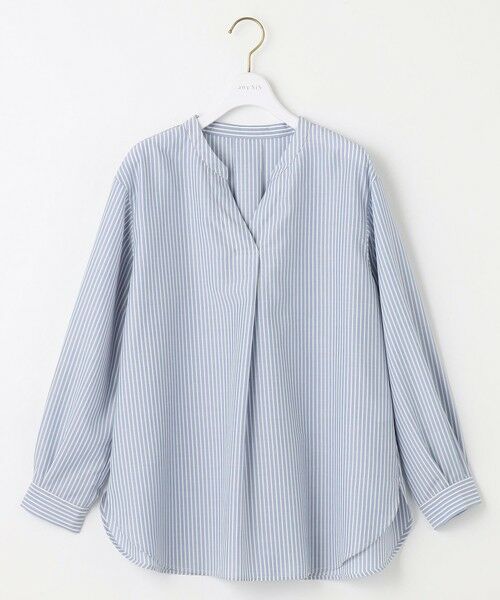 L size ONWARD(大きいサイズ) / エルサイズオンワード シャツ・ブラウス | 【AIコラボ】スタンドカラースキッパー ブラウス | 詳細5