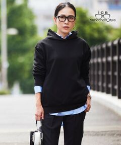 L size ONWARD(大きいサイズ) / エルサイズオンワード カットソー | 【ICB×tamachan_style コラボ 】パーカー