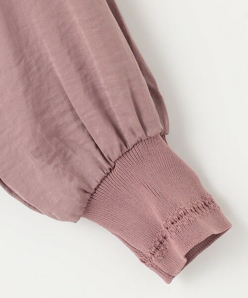 L size ONWARD(大きいサイズ) / エルサイズオンワード ニット・セーター | 【洗える】異素材コンビ ニット | 詳細9