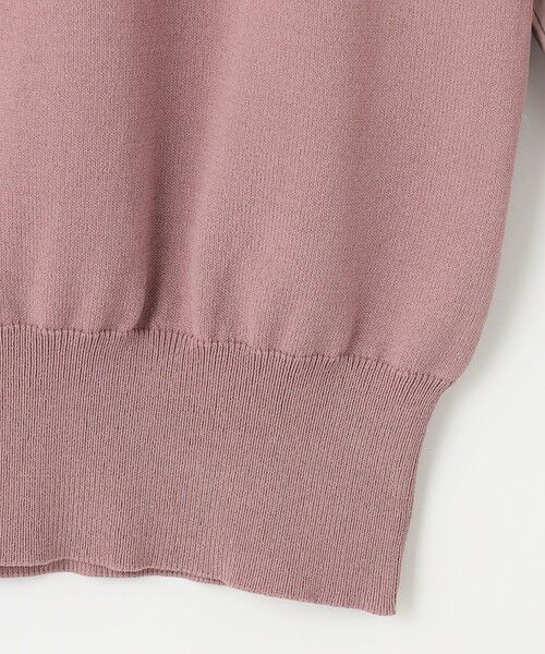 L size ONWARD(大きいサイズ) / エルサイズオンワード ニット・セーター | 【洗える】異素材コンビ ニット | 詳細10