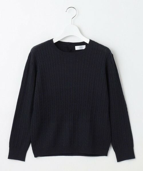 L size ONWARD(大きいサイズ) / エルサイズオンワード ニット・セーター | 【洗える】KNIT BASIC クルーネック ニット | 詳細12