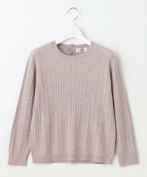 L size ONWARD(大きいサイズ) / エルサイズオンワード ニット・セーター | 【洗える】KNIT BASIC クルーネック ニット | 詳細15