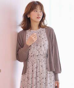 L size ONWARD(大きいサイズ) / エルサイズオンワード ニット・セーター | 【洗える】ショートレングストッパー カーディガン