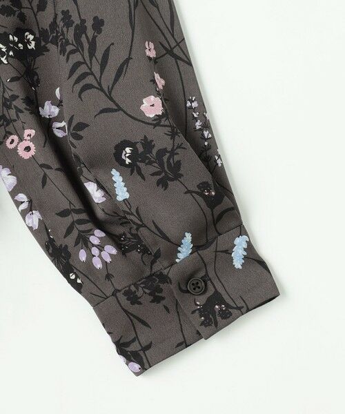 L size ONWARD(大きいサイズ) / エルサイズオンワード ロング・マキシ丈ワンピース | 【WEB&一部店舗限定】ハーバルフロープリント8分袖 ワンピース | 詳細29