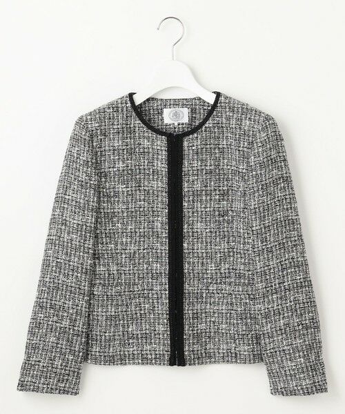 新品大きいサイズ♡ ノコオーノ♡ プリーツ♡ジャケット♡コサージュ付♡ ☆新品☆NOKO OHNO☆ノコオーノ☆プリーツジャケット