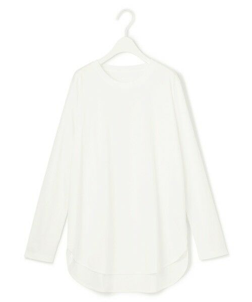 L size ONWARD(大きいサイズ) / エルサイズオンワード カットソー | 【WEB限定カラーあり・洗える】 シンプルジャージー ロングスリーブTシャツ | 詳細12