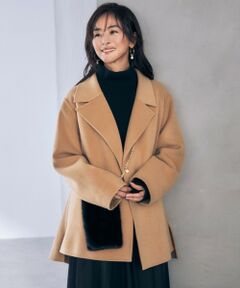 L size ONWARD(大きいサイズ) / エルサイズオンワード ニット・セーター | 【洗える】ウールミラノハイネック ニット