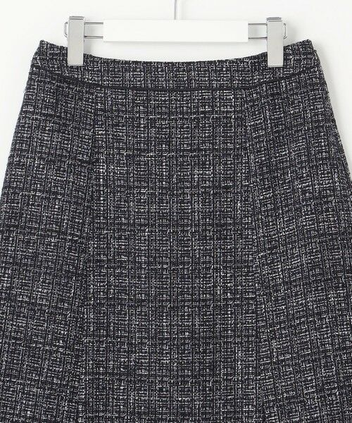 L size ONWARD(大きいサイズ) / エルサイズオンワード ミニ・ひざ丈スカート | 【セットアップ対応】ファンシーツイード スカート | 詳細10