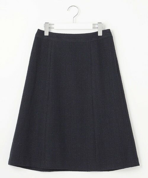 L size ONWARD(大きいサイズ) / エルサイズオンワード ミニ・ひざ丈スカート | 【セットアップ対応】ファンシーツイード スカート | 詳細21