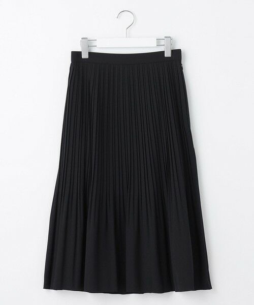 L size ONWARD(大きいサイズ) / エルサイズオンワード ミニ・ひざ丈スカート | 【洗える】ノルディス2wayジョーゼット プリーツ スカート | 詳細22