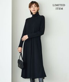 L size ONWARD(大きいサイズ) / エルサイズオンワード ミニ丈・ひざ丈ワンピース | 【WEB限定・洗える】 ヴィスコースハイゲージ ワンピース