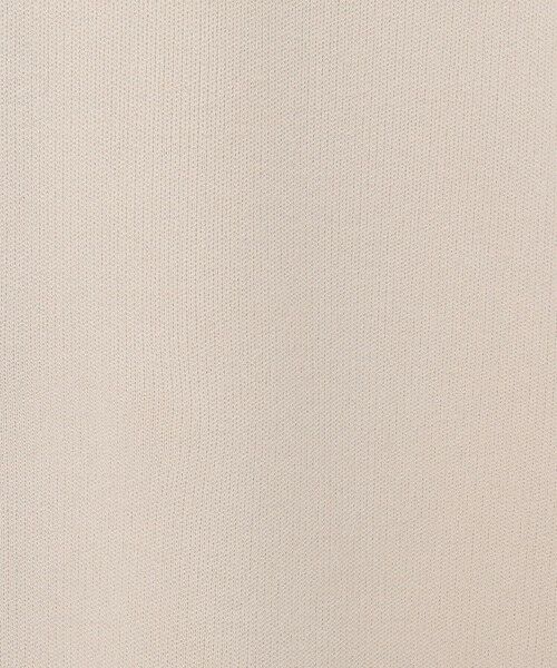 L size ONWARD(大きいサイズ) / エルサイズオンワード ミニ丈・ひざ丈ワンピース | 【WEB限定・洗える】 ヴィスコースポリエステルスムース ワンピース | 詳細9