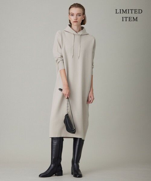 L size ONWARD(大きいサイズ) / エルサイズオンワード ミニ丈・ひざ丈ワンピース | 【WEB限定・洗える】 ヴィスコースポリエステルスムース ワンピース | 詳細1