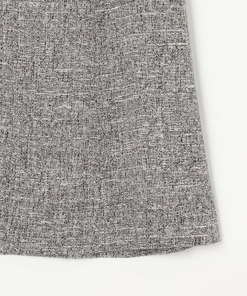 L size ONWARD(大きいサイズ) / エルサイズオンワード ミニ・ひざ丈スカート | 【セットアップ対応】Light Tweed スカート | 詳細11