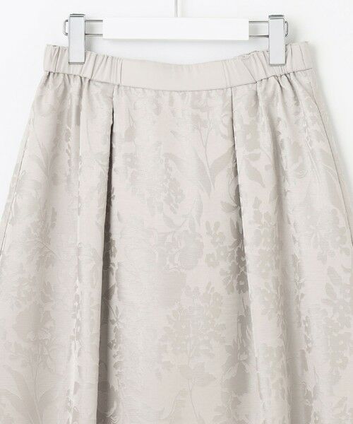 L size ONWARD(大きいサイズ) / エルサイズオンワード ミニ・ひざ丈スカート | 【セットアップ対応・リバーシブル・洗える】オパールプリント スカート | 詳細6