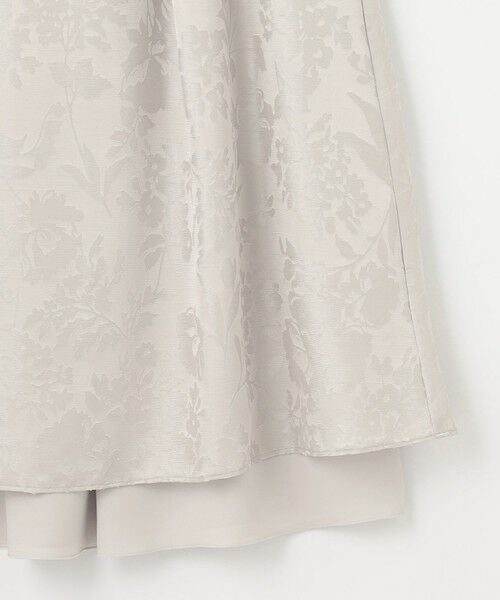 L size ONWARD(大きいサイズ) / エルサイズオンワード ミニ・ひざ丈スカート | 【セットアップ対応・リバーシブル・洗える】オパールプリント スカート | 詳細8