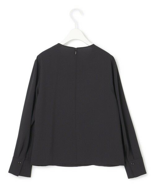 L size ONWARD(大きいサイズ) / エルサイズオンワード シャツ・ブラウス | 【洗える】 ストレッチジョーゼット カシュクールブラウス | 詳細10