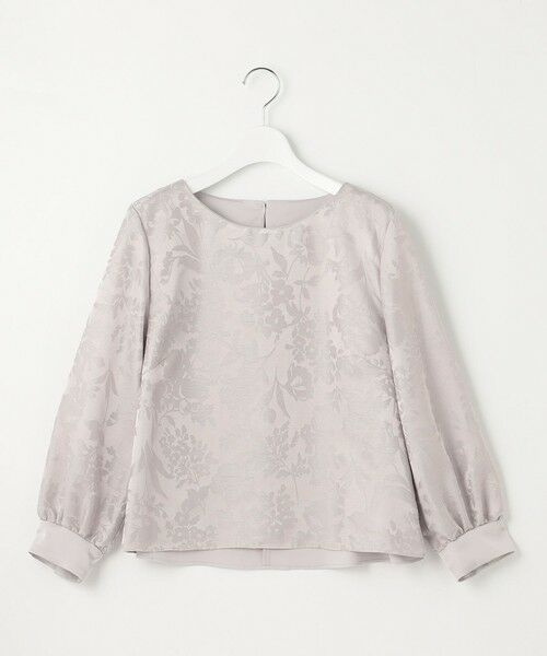 L size ONWARD(大きいサイズ) / エルサイズオンワード シャツ・ブラウス | 【セットアップ対応・洗える】オパールプリント ブラウス | 詳細4