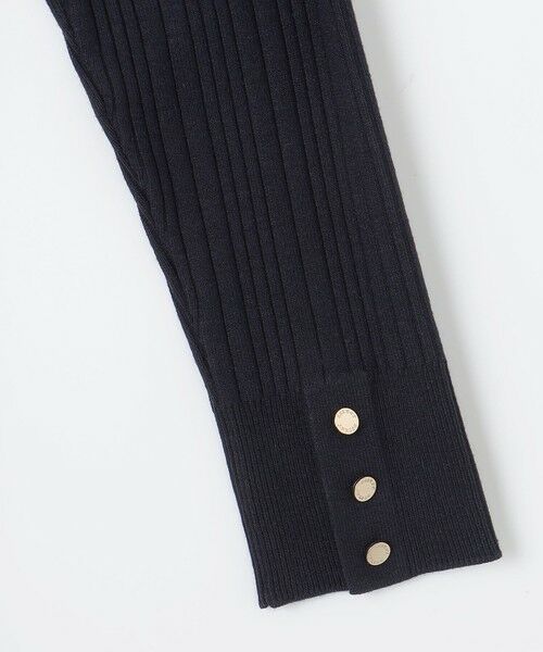 L size ONWARD(大きいサイズ) / エルサイズオンワード ロング・マキシ丈ワンピース | 【WEB限定・洗える】ニット コンビ ワンピース | 詳細14