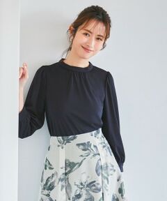 L size ONWARD(大きいサイズ) / エルサイズオンワード シャツ・ブラウス | 【UVケア】イージーケアスタンドネック ブラウス