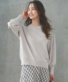 L size ONWARD(大きいサイズ) / エルサイズオンワード ニット・セーター | 【洗える】フロントライン ニット