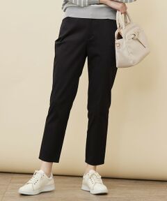 L size ONWARD(大きいサイズ) / エルサイズオンワード その他パンツ | 【撥水機能】サテンストレッチビューティー パンツ