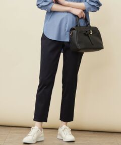 L size ONWARD(大きいサイズ) / エルサイズオンワード その他パンツ | 【撥水機能】サテンストレッチビューティー パンツ