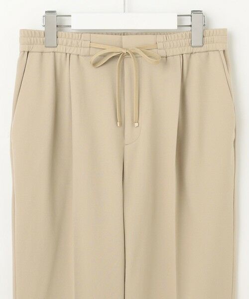 L size ONWARD(大きいサイズ) / エルサイズオンワード その他パンツ | 【カタログ掲載・洗える】ライトフィールジャージータックテーパード パンツ | 詳細10