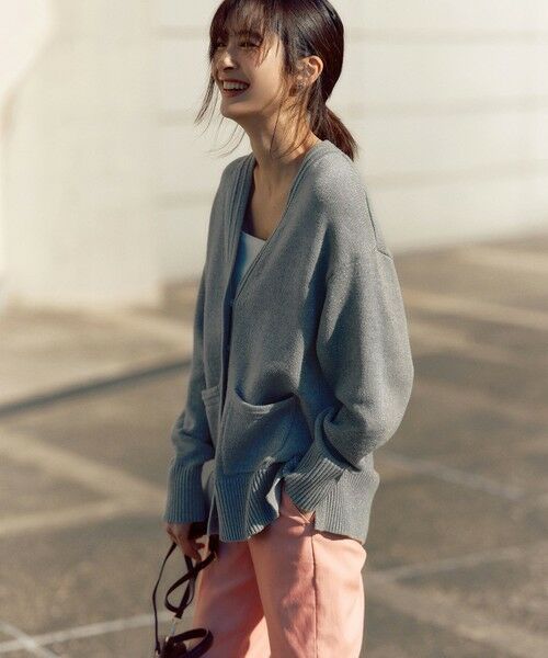 L size ONWARD(大きいサイズ) / エルサイズオンワード その他パンツ | 【接触冷感・UVカット・吸水速乾】シェルタリングオックステーパード パンツ | 詳細6