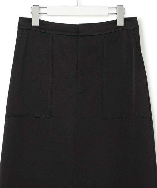 L size ONWARD(大きいサイズ) / エルサイズオンワード ミニ・ひざ丈スカート | ドレープサテン スカート | 詳細12