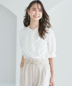 L size ONWARD(大きいサイズ) / エルサイズオンワード シャツ・ブラウス | 【洗える】ラッフルボウ ブラウス
