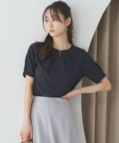 L size ONWARD(大きいサイズ) / エルサイズオンワード カットソー | 【吸水速乾・UVケア・接触冷感】コンフォートジャージー カットソー