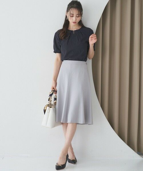 L size ONWARD(大きいサイズ) / エルサイズオンワード カットソー | 【吸水速乾・UVケア・接触冷感】コンフォートジャージー カットソー | 詳細14