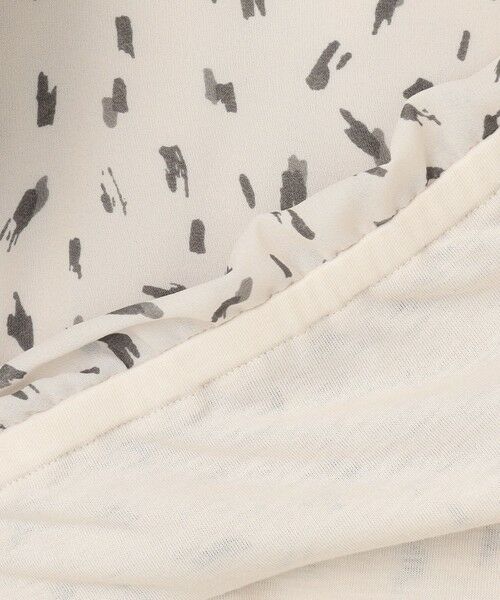 L size ONWARD(大きいサイズ) / エルサイズオンワード シャツ・ブラウス | 【洗える】ロイヤルシフォンドレープタイ半袖 ブラウス | 詳細16