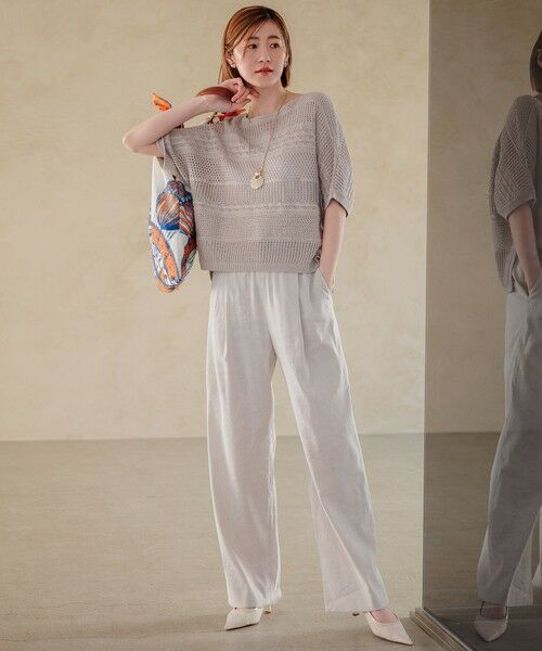 L size ONWARD(大きいサイズ) / エルサイズオンワード カットソー | 【洗える】ヘルシーインナー タンクトップ | 詳細22