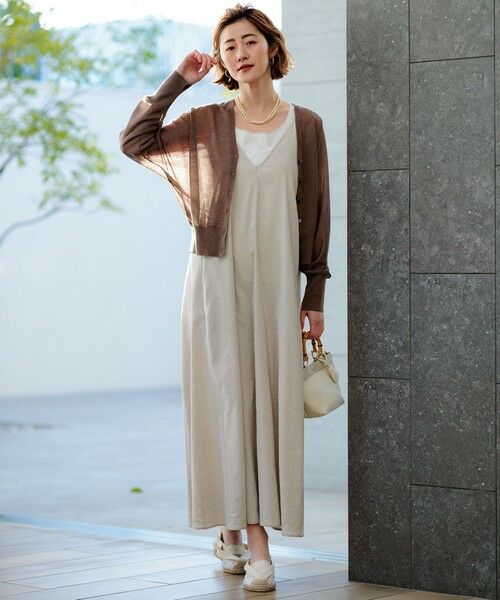 L size ONWARD(大きいサイズ) / エルサイズオンワード カットソー | 【洗える】ヘルシーインナー タンクトップ | 詳細28