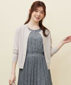 L size ONWARD(大きいサイズ) / エルサイズオンワード カーディガン・ボレロ | 【接触冷感 / UVケア】ベーシッククールタッチ カーディガン