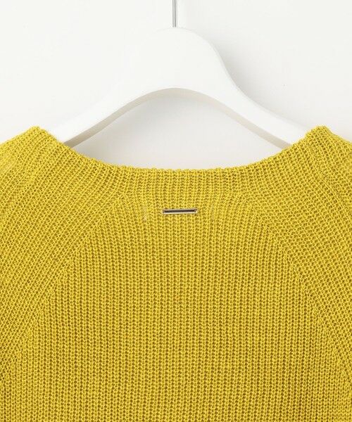 L size ONWARD(大きいサイズ) / エルサイズオンワード ニット・セーター | 【カタログ掲載・WEB限定カラーあり・洗える】リネンミドルゲージボートネック ニット | 詳細22