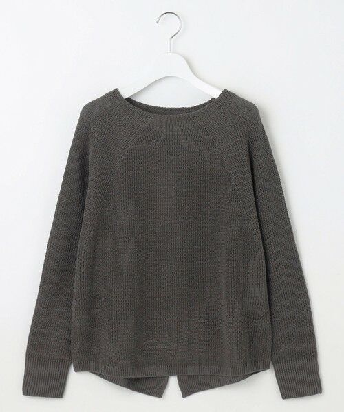 L size ONWARD(大きいサイズ) / エルサイズオンワード ニット・セーター | 【カタログ掲載・WEB限定カラーあり・洗える】リネンミドルゲージボートネック ニット | 詳細27