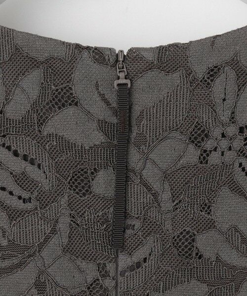 L size ONWARD(大きいサイズ) / エルサイズオンワード ロング・マキシ丈ワンピース | 【洗える】フルールコードレース ワンピース | 詳細8