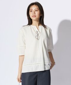 L size ONWARD(大きいサイズ) / エルサイズオンワード カットソー | ナチュラルジャージー カットソー