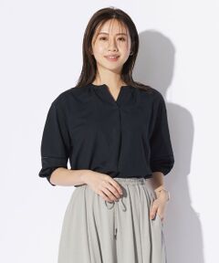 L size ONWARD(大きいサイズ) / エルサイズオンワード カットソー | ナチュラルジャージー カットソー