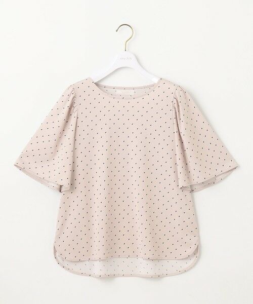 L size ONWARD(大きいサイズ) / エルサイズオンワード シャツ・ブラウス | 【接触冷感・吸水速乾・UVケア】エアリードレープスムース フレア袖 ブラウス | 詳細25