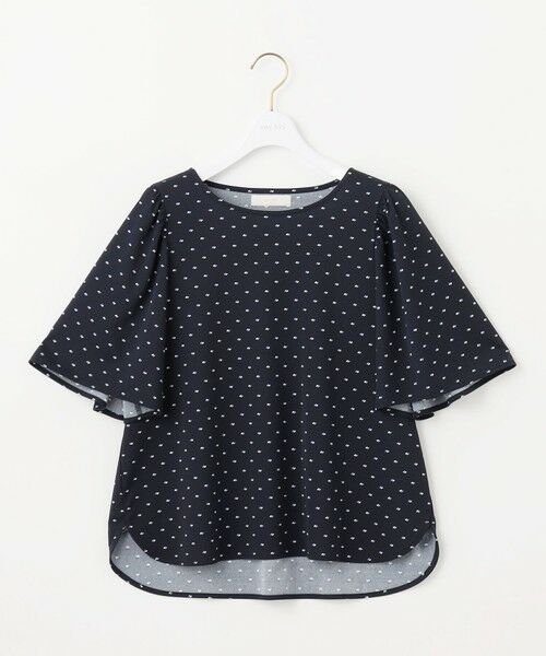 L size ONWARD(大きいサイズ) / エルサイズオンワード シャツ・ブラウス | 【接触冷感・吸水速乾・UVケア】エアリードレープスムース フレア袖 ブラウス | 詳細29