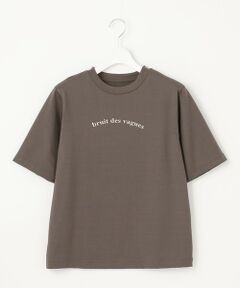 【カタログ掲載・WEB限定カラーあり・洗える】ロゴ刺繍 Tシャツ