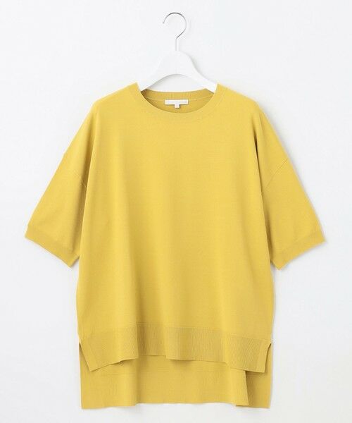 L size ONWARD(大きいサイズ) / エルサイズオンワード ニット・セーター | 【接触冷感・UVカット・WEB限定カラーあり】クレープストレッチプルオーバー ニット | 詳細23