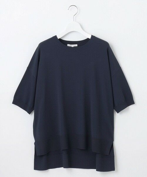 L size ONWARD(大きいサイズ) / エルサイズオンワード ニット・セーター | 【接触冷感・UVカット・WEB限定カラーあり】クレープストレッチプルオーバー ニット | 詳細27