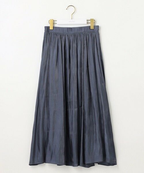 L size ONWARD(大きいサイズ) / エルサイズオンワード ミニ・ひざ丈スカート | 【洗える】オーロラギャザー スカート | 詳細12